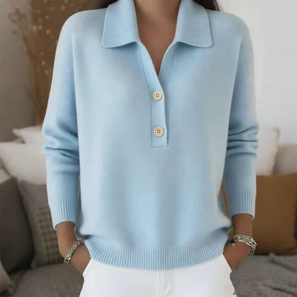 Belisara - Soft-Touch V-Neck Sweater